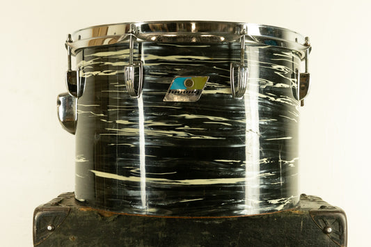 1970s Ludwig 10x15 Oyster Black Pearl Tom