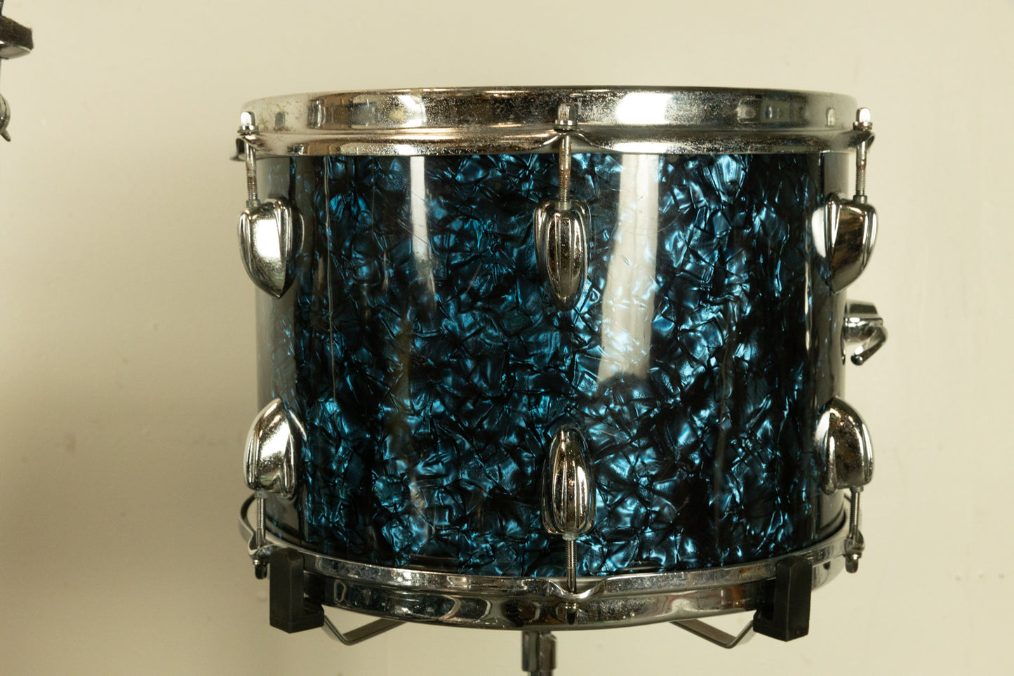 1960s MIJ "Decca" Blue Diamond Pearl Drum Set