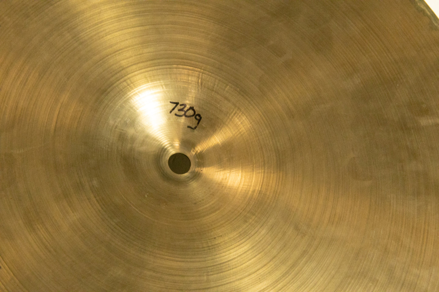 1960s Zildjian 14" K Istanbul New Stamp Hi Hat Cymbals 730g 751g