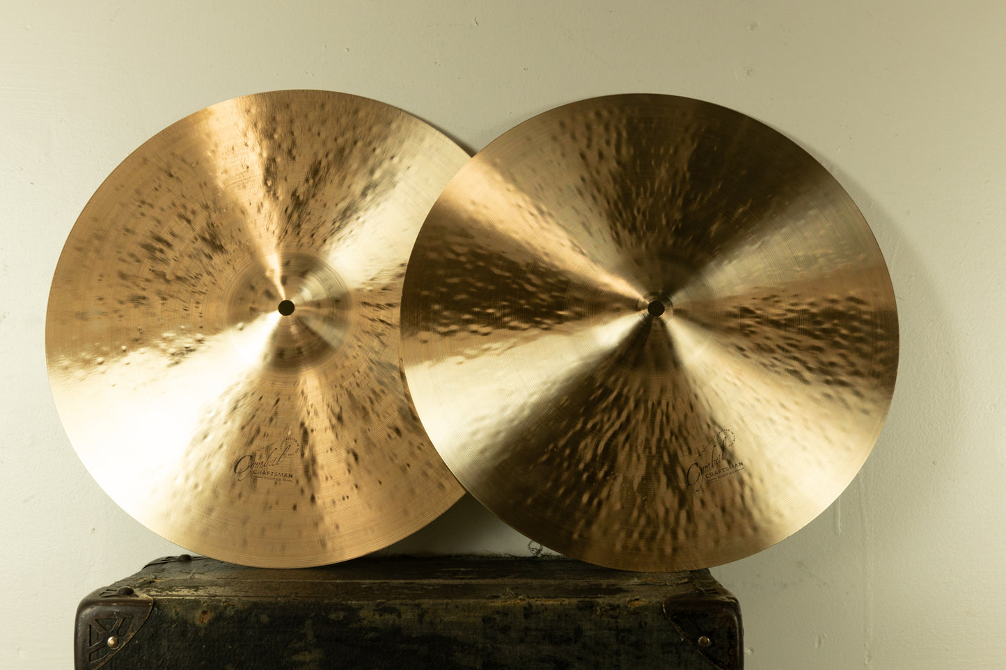 Cymbal Craftsman 16" Sabian Mod "K Light" Hi Hat Cymbals 1136g 1334g