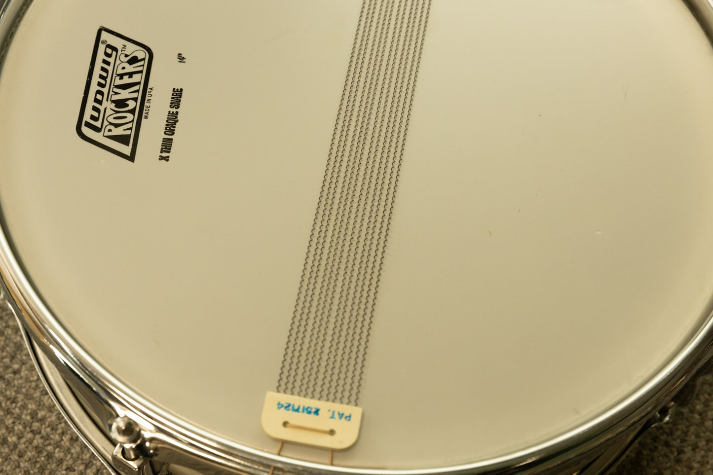 1970s Ludwig 5x14 Acrolite Snare Drum