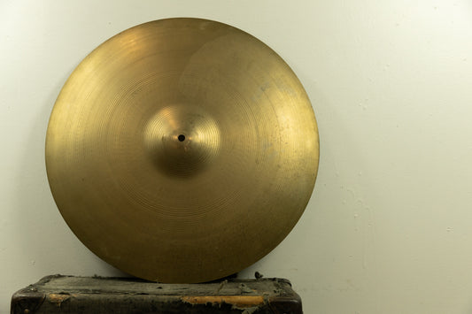 1970s Zildjian A 20" Hollow Logo Crash Ride Cymbal 2374g