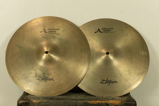 Zildjian 14" Armand Hi Hat Cymbals 1004g 1385g