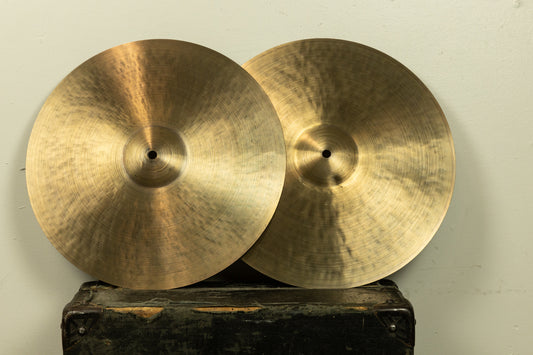 Leon 15" Modern Vintage Constantinople Hi Hat Cymbals 850g 965g