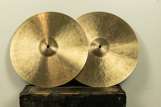 Leon 15" Modern Vintage Constantinople Hi Hat Cymbals 855g 950g