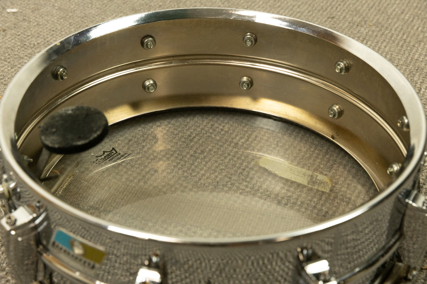1980s Ludwig 5x14 LM400 Supraphonic Snare Drum