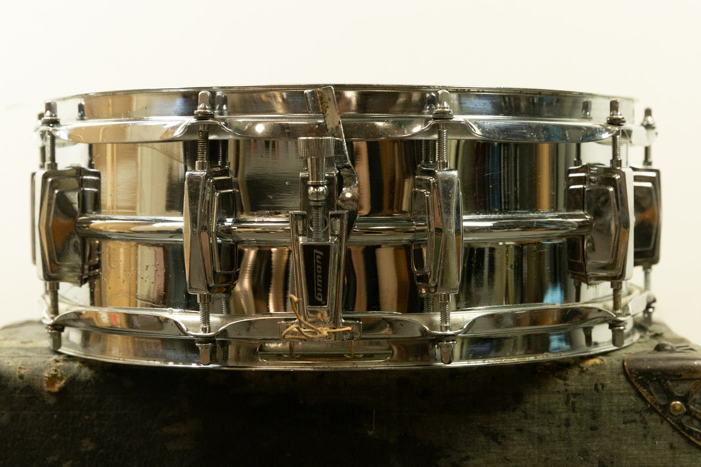 1980s Ludwig 5x14 LM400 Supraphonic Snare Drum