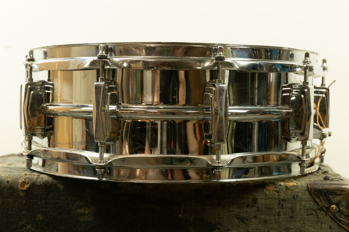 1980s Ludwig 5x14 LM400 Supraphonic Snare Drum