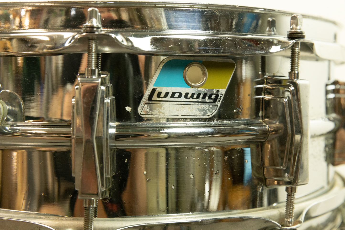 1980s Ludwig 5x14 LM400 Supraphonic Snare Drum