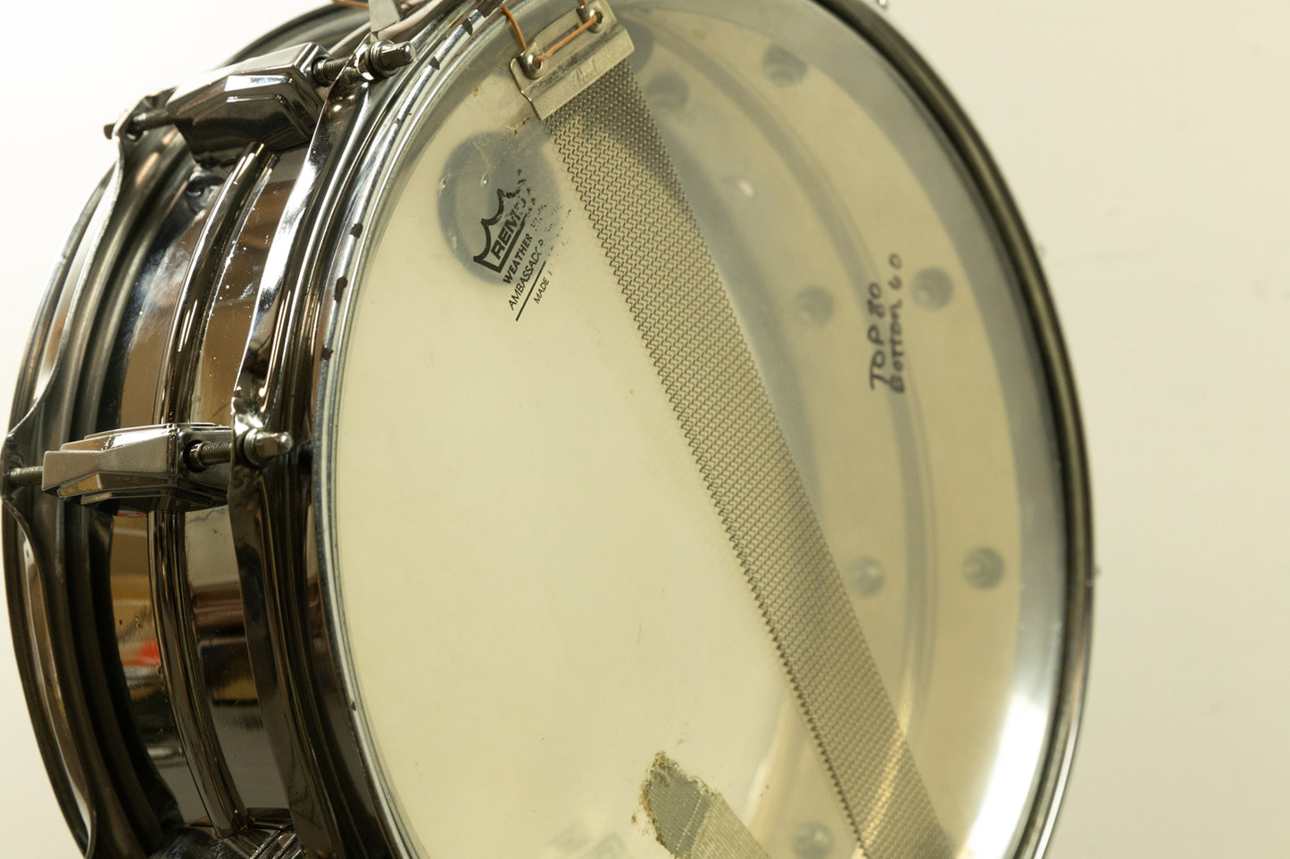 1980s Ludwig 5x14 LM400 Supraphonic Snare Drum