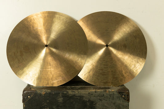 Leon 15" Modern Vintage A Hi Hat Cymbals 1020g 1220g