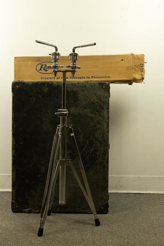 1970s Rogers New Old Stock #4005 Dual Tom Floor Stand