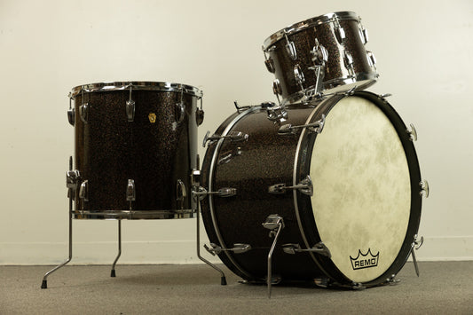 1960s Ludwig Galaxy Sparkle Super Classic Drum Set