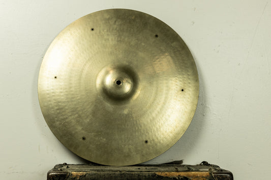 Vintage 18" Paiste Ludwig Rivet Crash Cymbal 1262g
