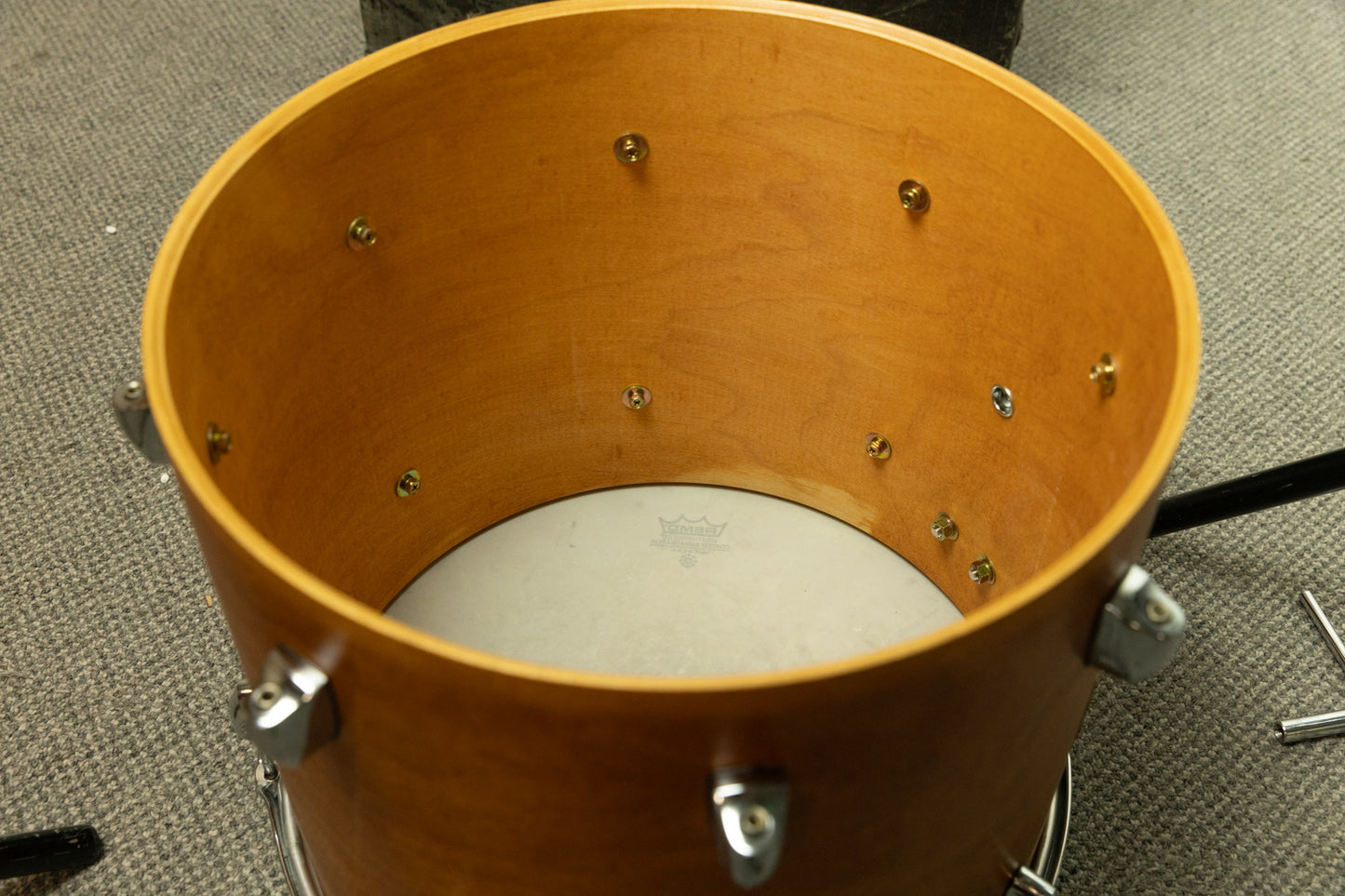 Yamaha Maple Custom Absolute 12x14 Honey Amber Tom