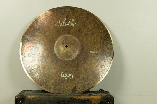 Leon 19" Dark Full Raw Paper Thin Crash Cymbal 1385g