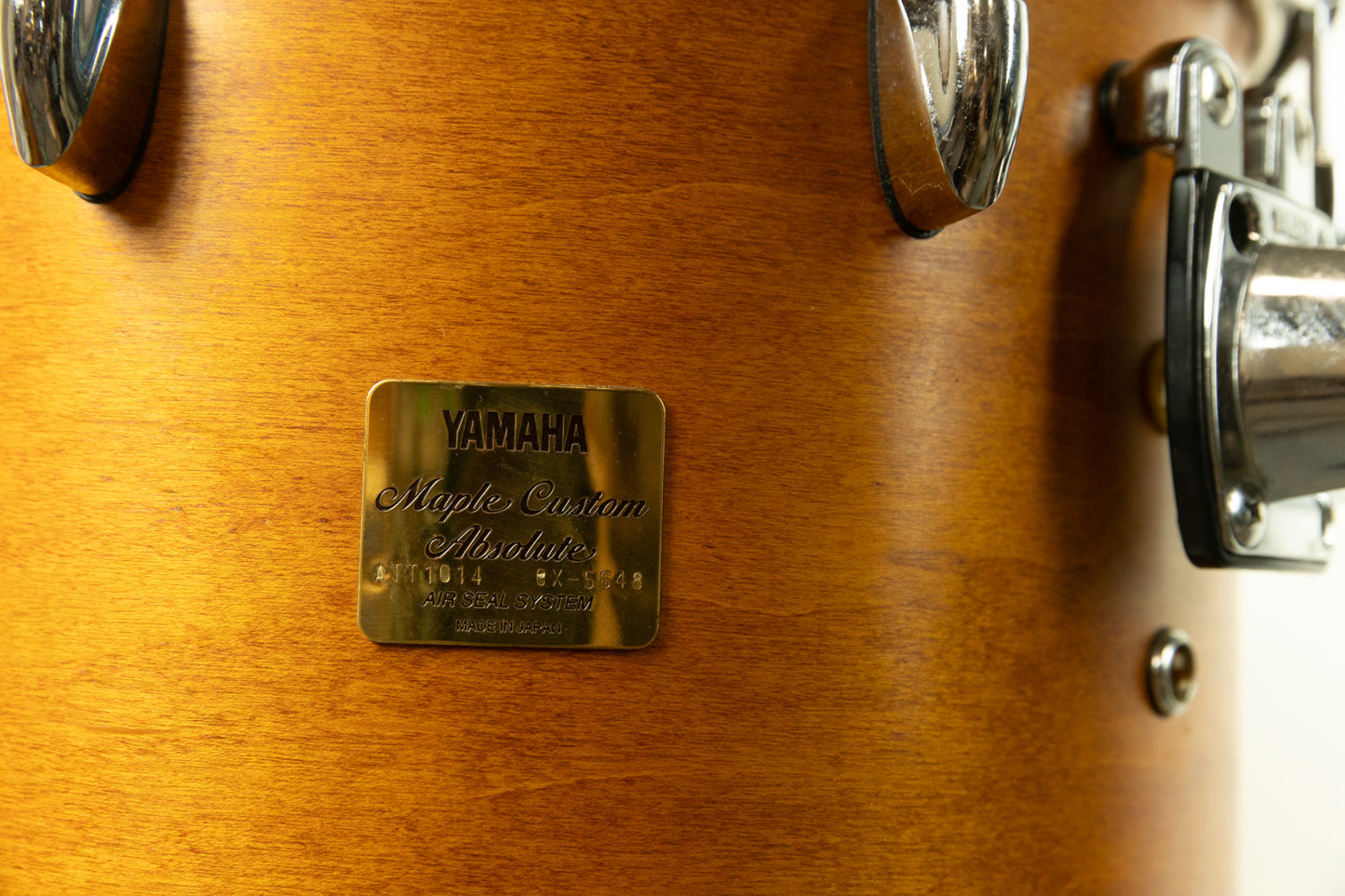 Yamaha Maple Custom Absolute 12x14 Honey Amber Tom