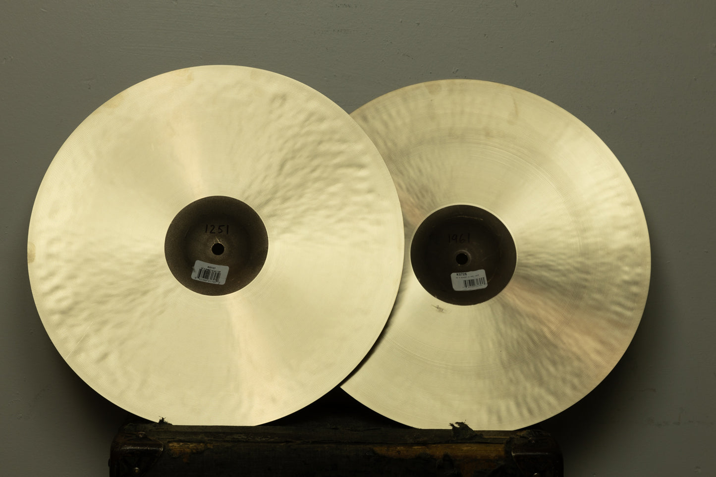 Zildjian 16" K Sweet Hi Hat Cymbals 1251g 1961g