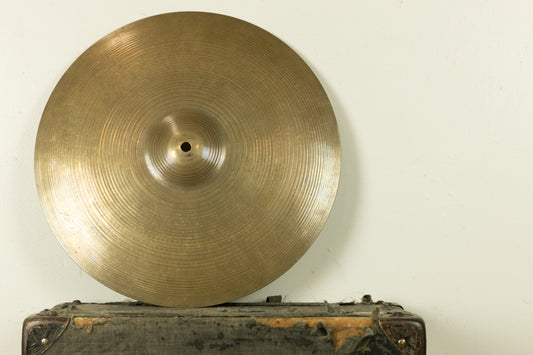Vintage 16" A Zildjian & CIE Constantinople Crash Cymbal 1668g