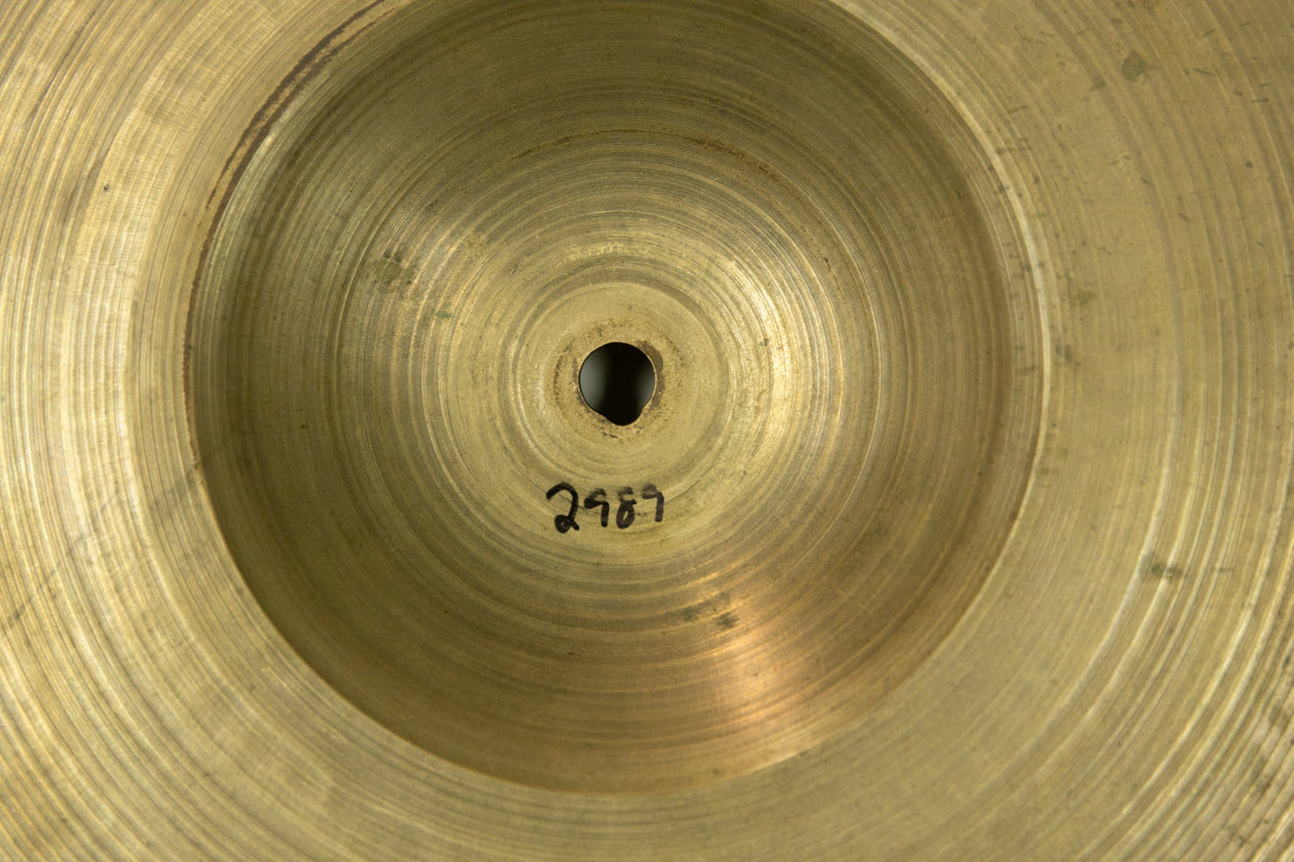 1950s Zildjian A 24" Block Stamp Ride Cymbal 2989g