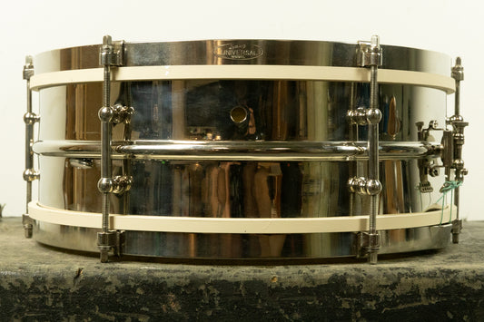 1920s 1930s Ludwig 5x14 Universal Model Snare Drum