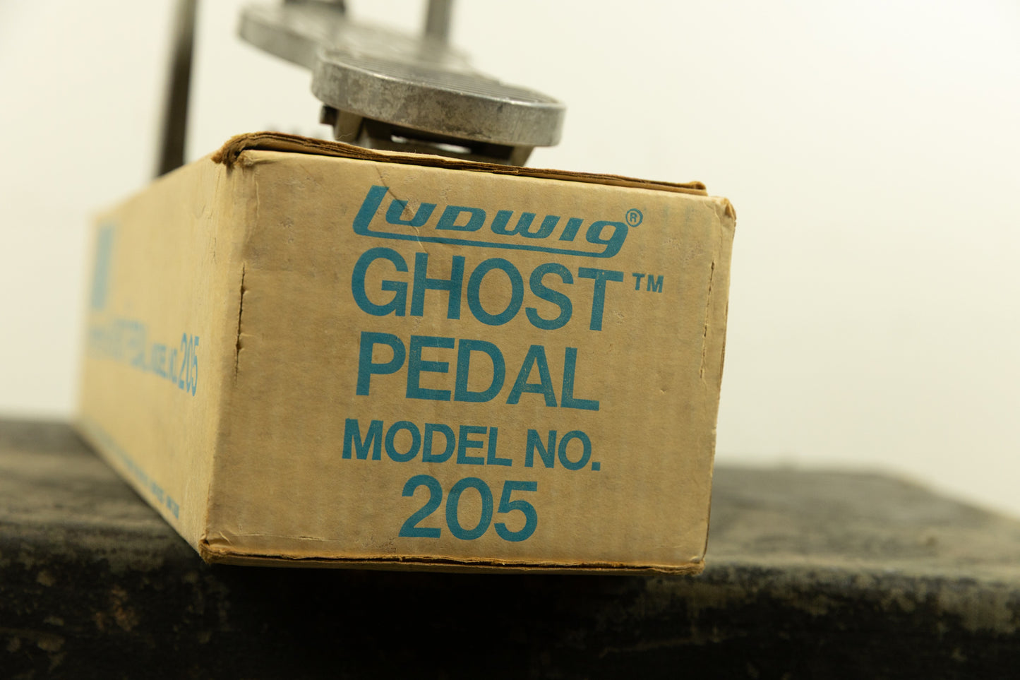 Vintage Ludwig Ghost Pedal with Box
