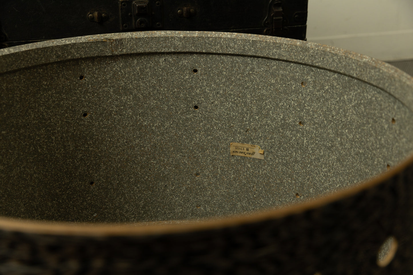1970s Rogers 14x22 Black Onyx Bass Drum