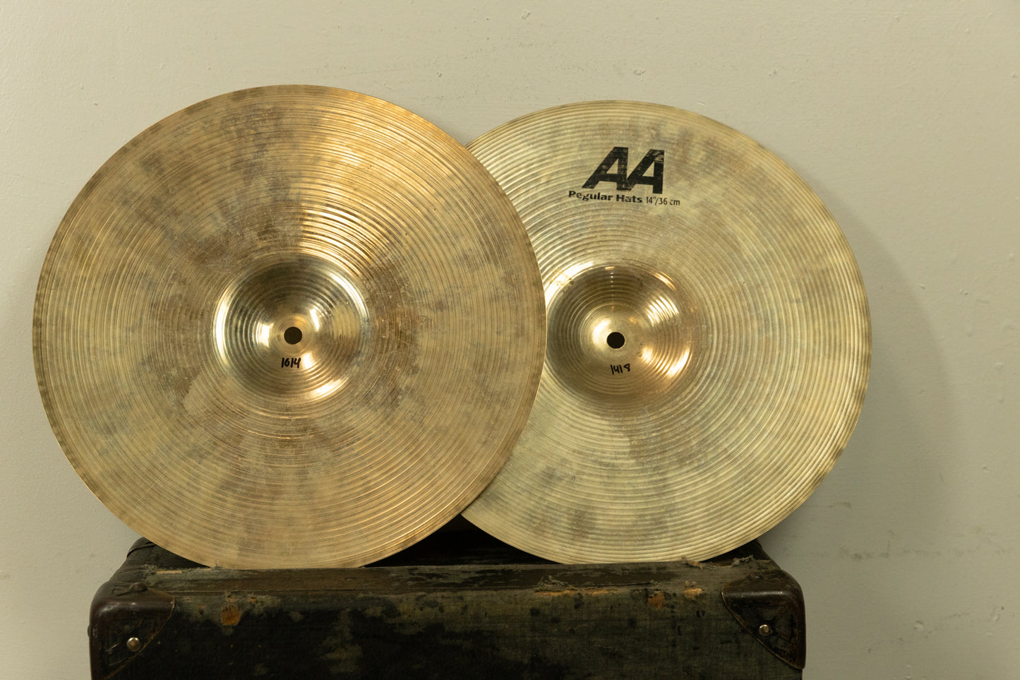 Sabian 14" AA Regular Hi Hat Cymbals 1014g 1418g