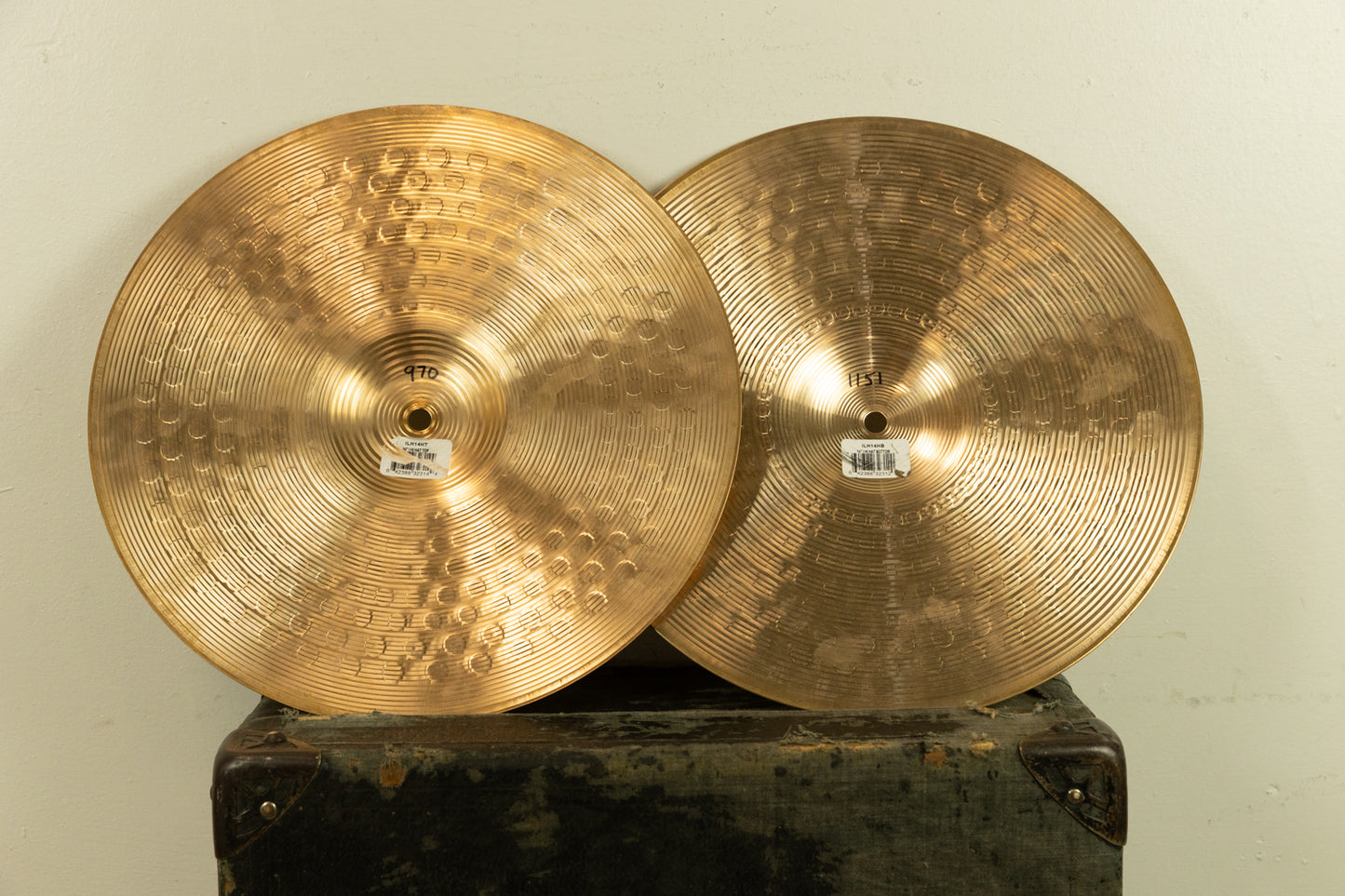Zildjian 14" I Family Hi-Hat Cymbals 970g 1151g