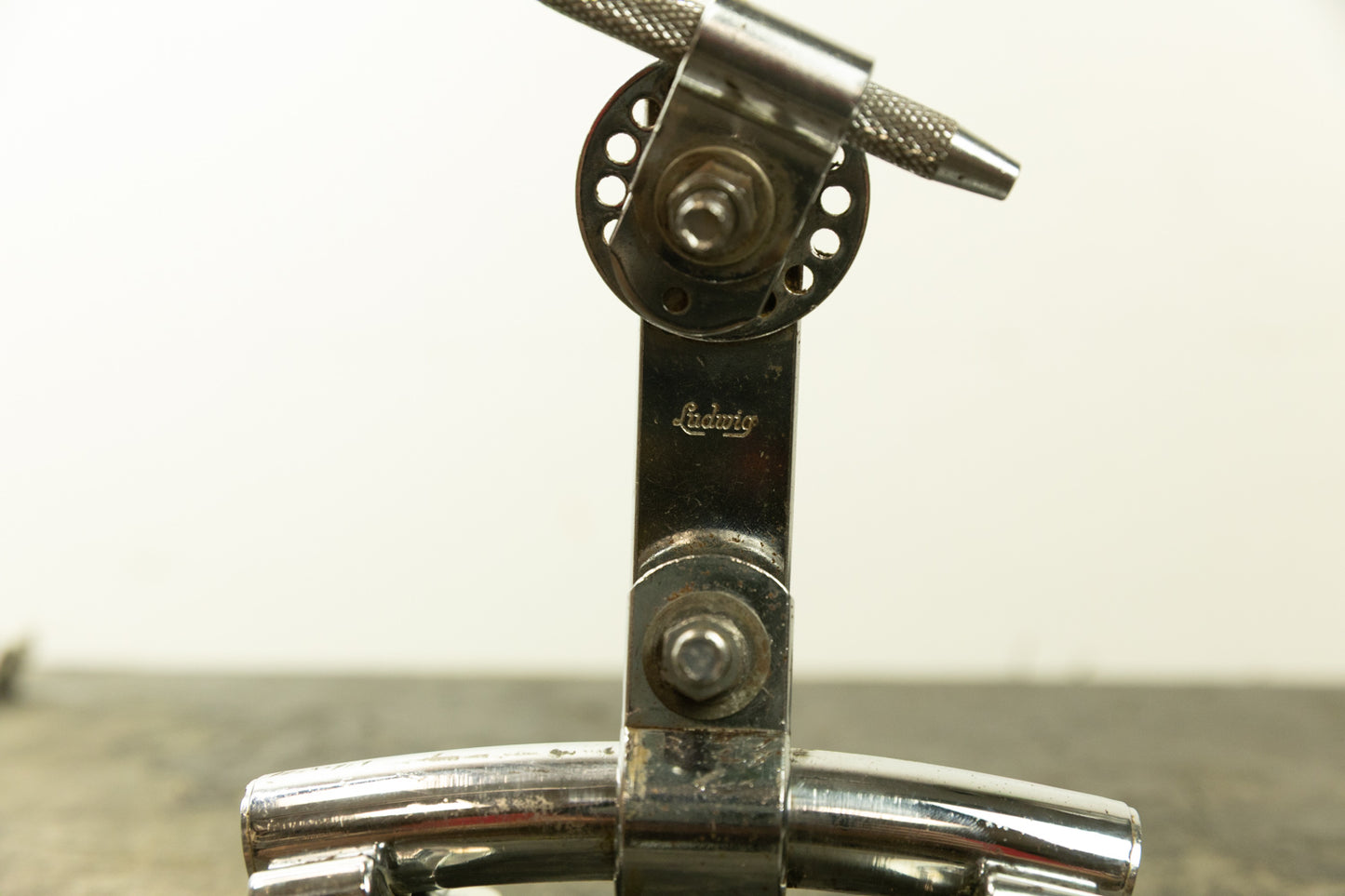 1960s Ludwig Script Rail Consolette