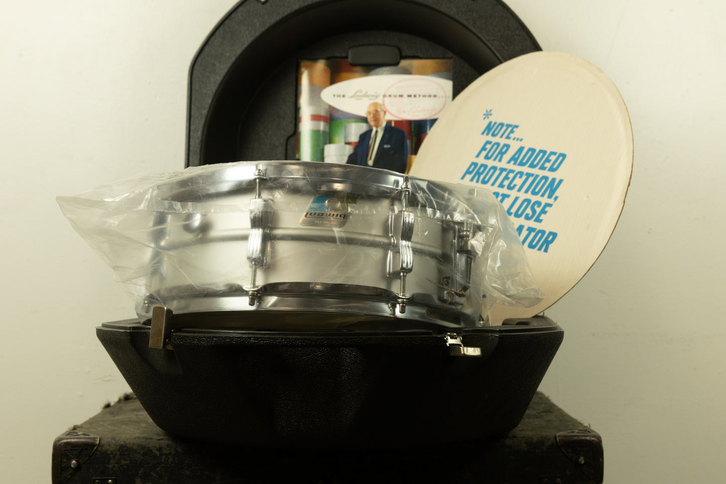 Vintage Ludwig Old New Stock Acrolite Snare Drum