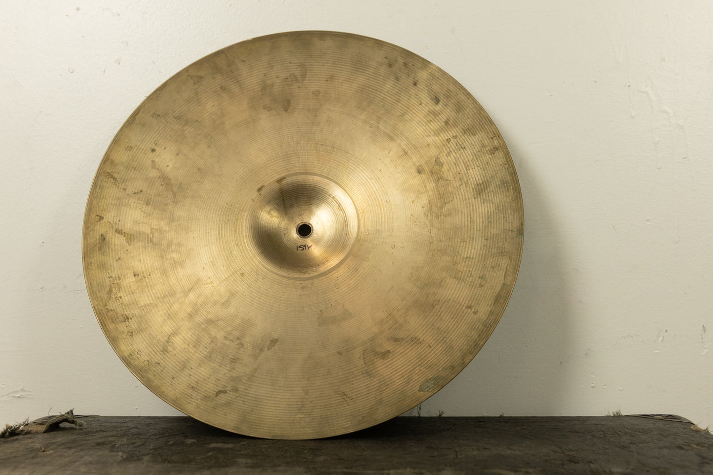 1960s Zildjian A 16" Hi Hat Cymbal (Bottom) 1596g