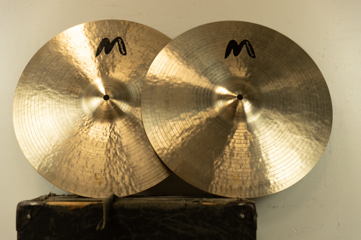 Masterwork 17" Jazz Master Thin Hi Hat Cymbals 1055g 1216g