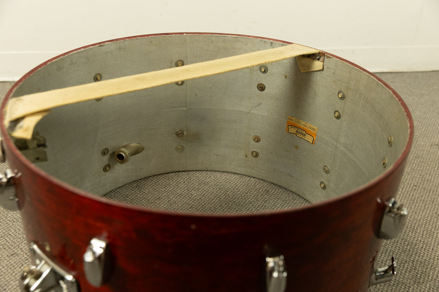 1970s Gretsch Walnut 14x24 9x13 and 16x16 Drum Set
