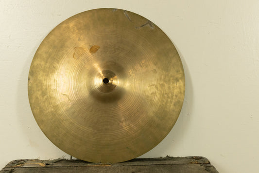 1960s Zildjian A 14" Thin Hi Hat Cymbal 753g
