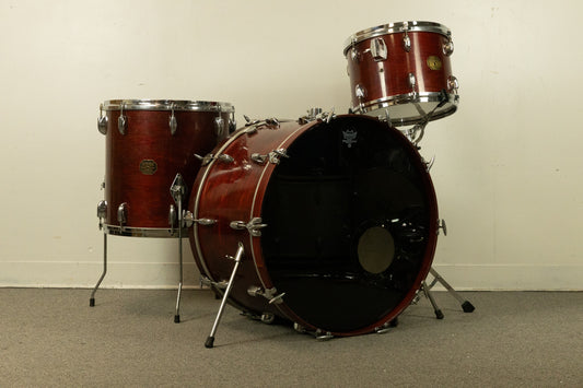 1970s Gretsch Walnut 14x24 9x13 and 16x16 Drum Set