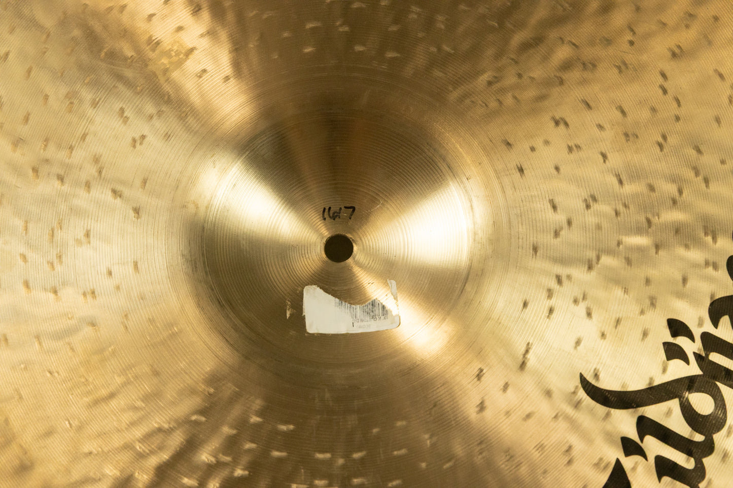 Zildjian 19" K Custom Dark Crash Cymbal 1617g