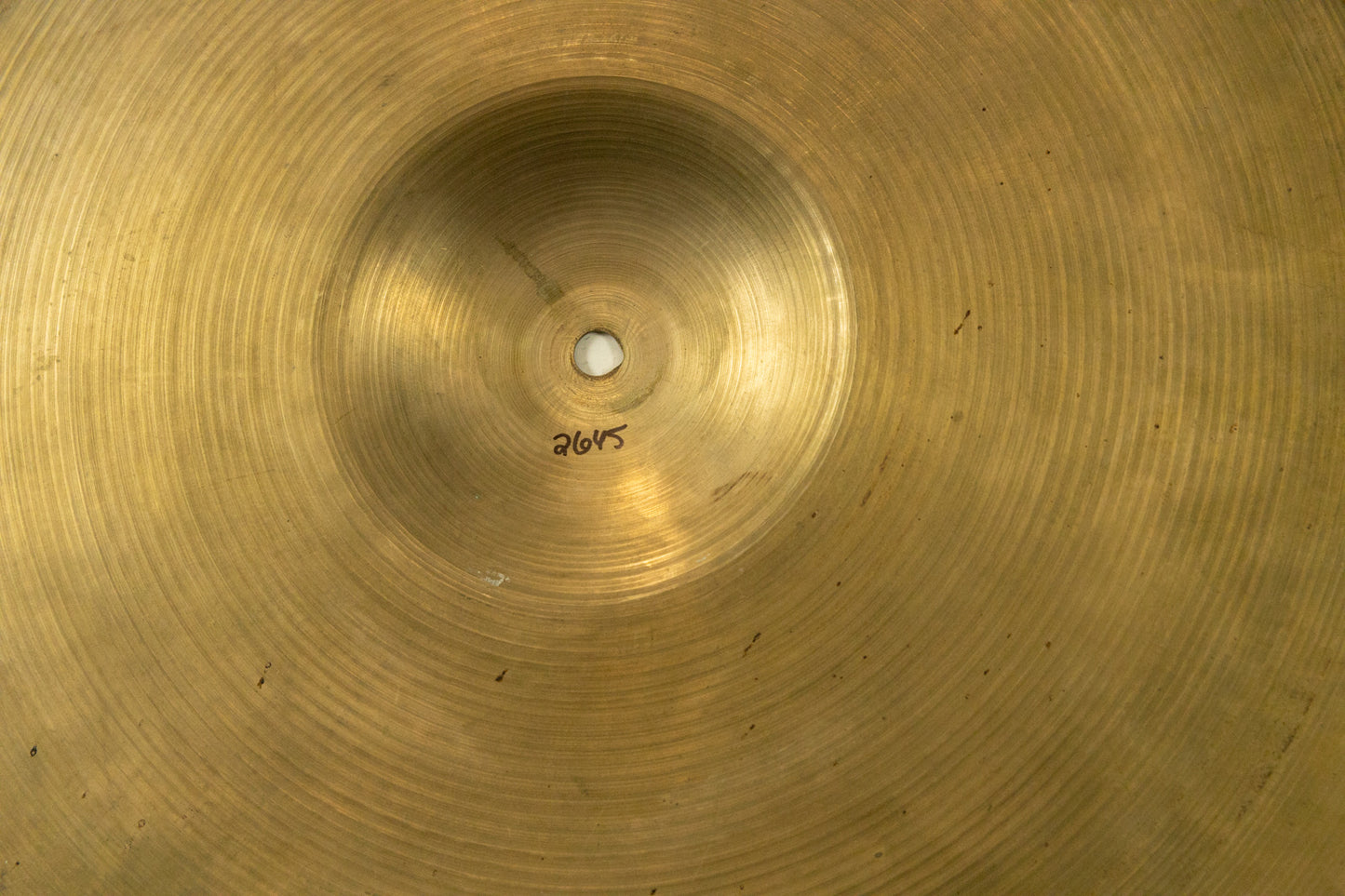 1960s Zildjian A 22" Ride Cymbal 2645g