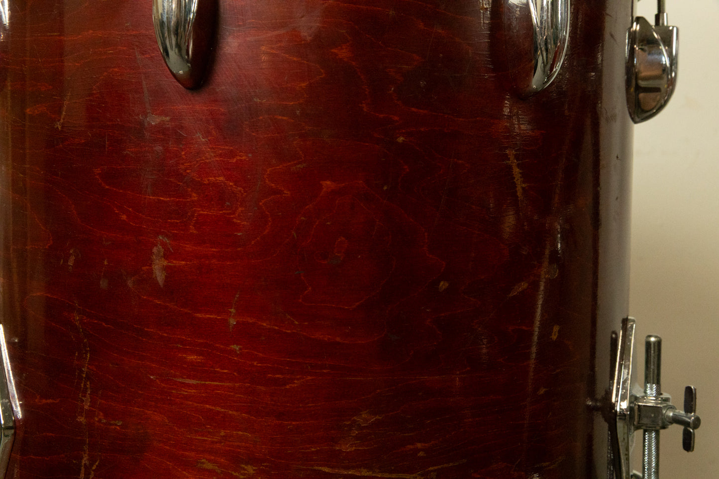 1970s Gretsch Walnut 14x24 9x13 and 16x16 Drum Set