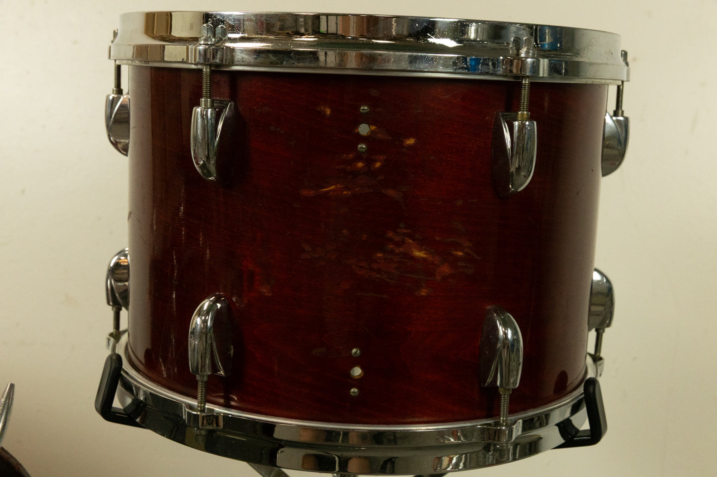 1970s Gretsch Walnut 14x24 9x13 and 16x16 Drum Set