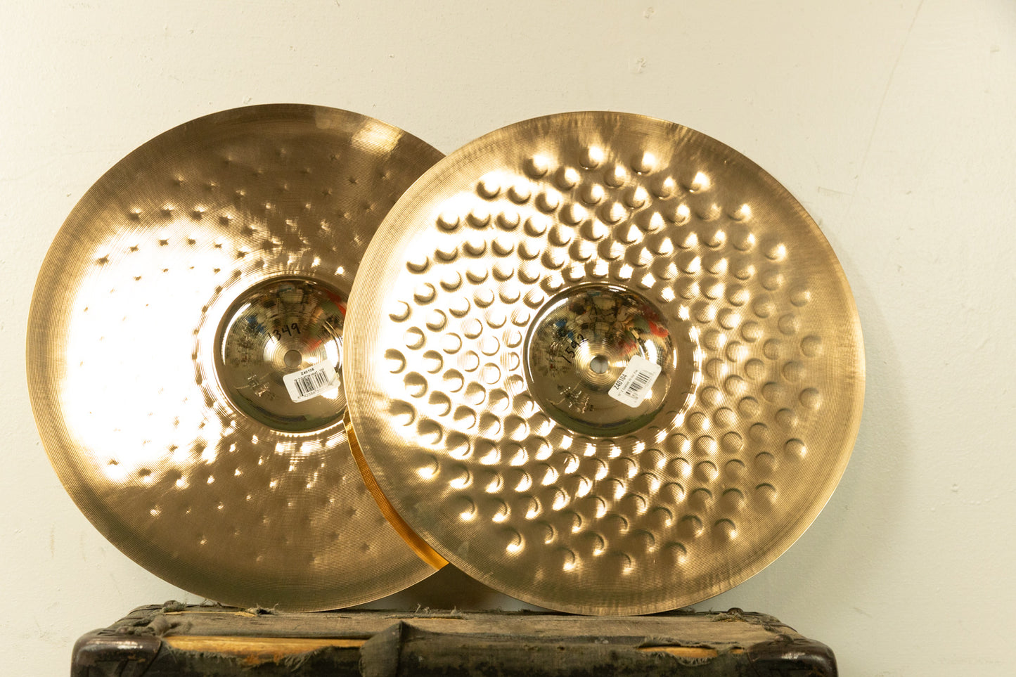Zildjian 15" Z Custom Hi Hat Cymbals 1349g 1592g