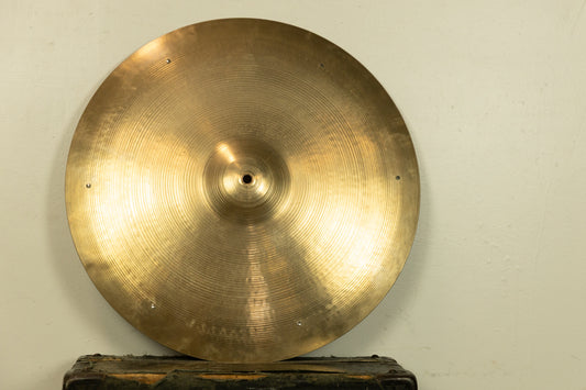 1950s Zildjian 20" A Sizzle Ride Cymbal 2126g
