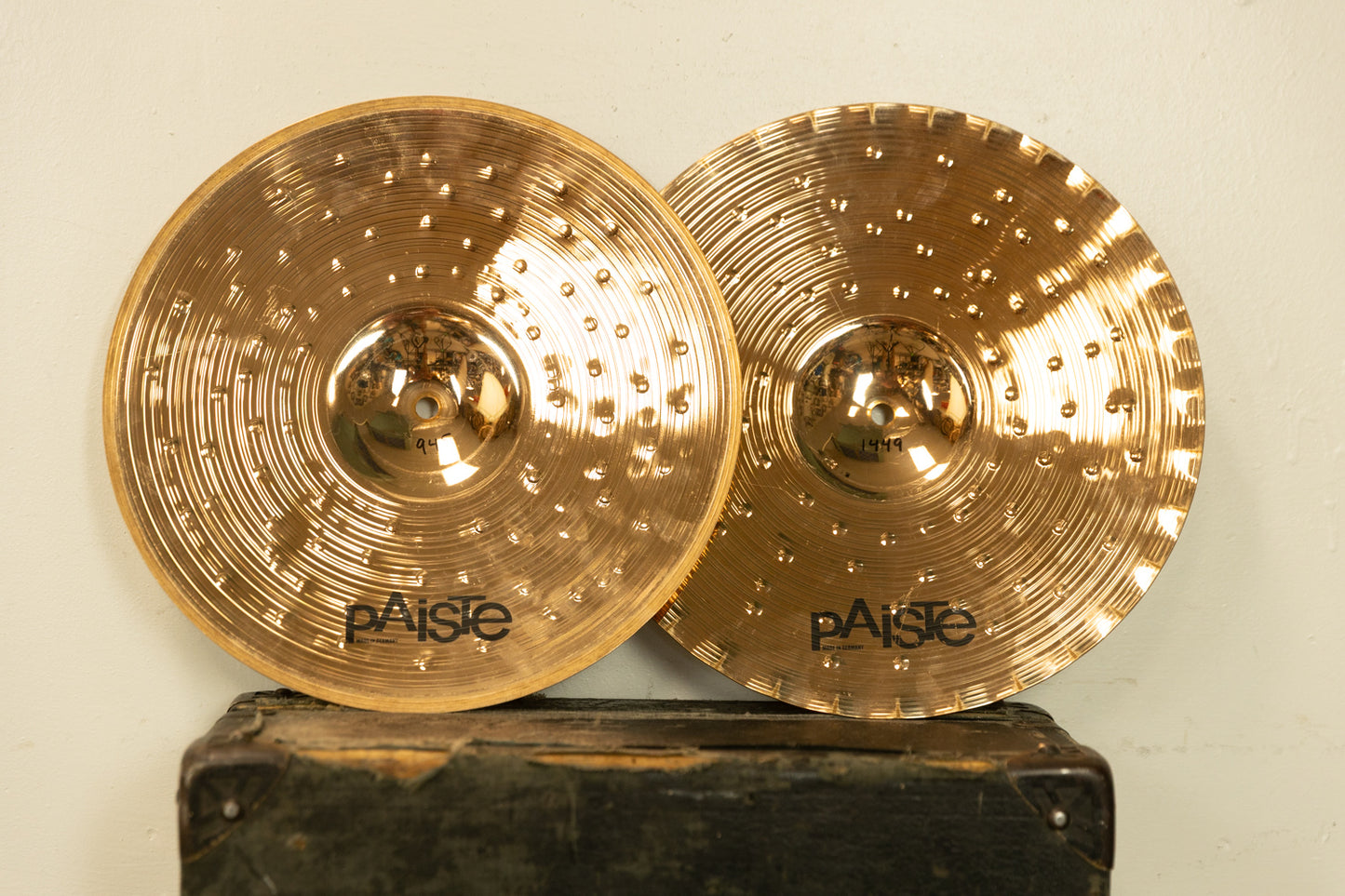 Paiste 14" Alpha Metal Edge Hi Hat Cymbals 945g 1449g
