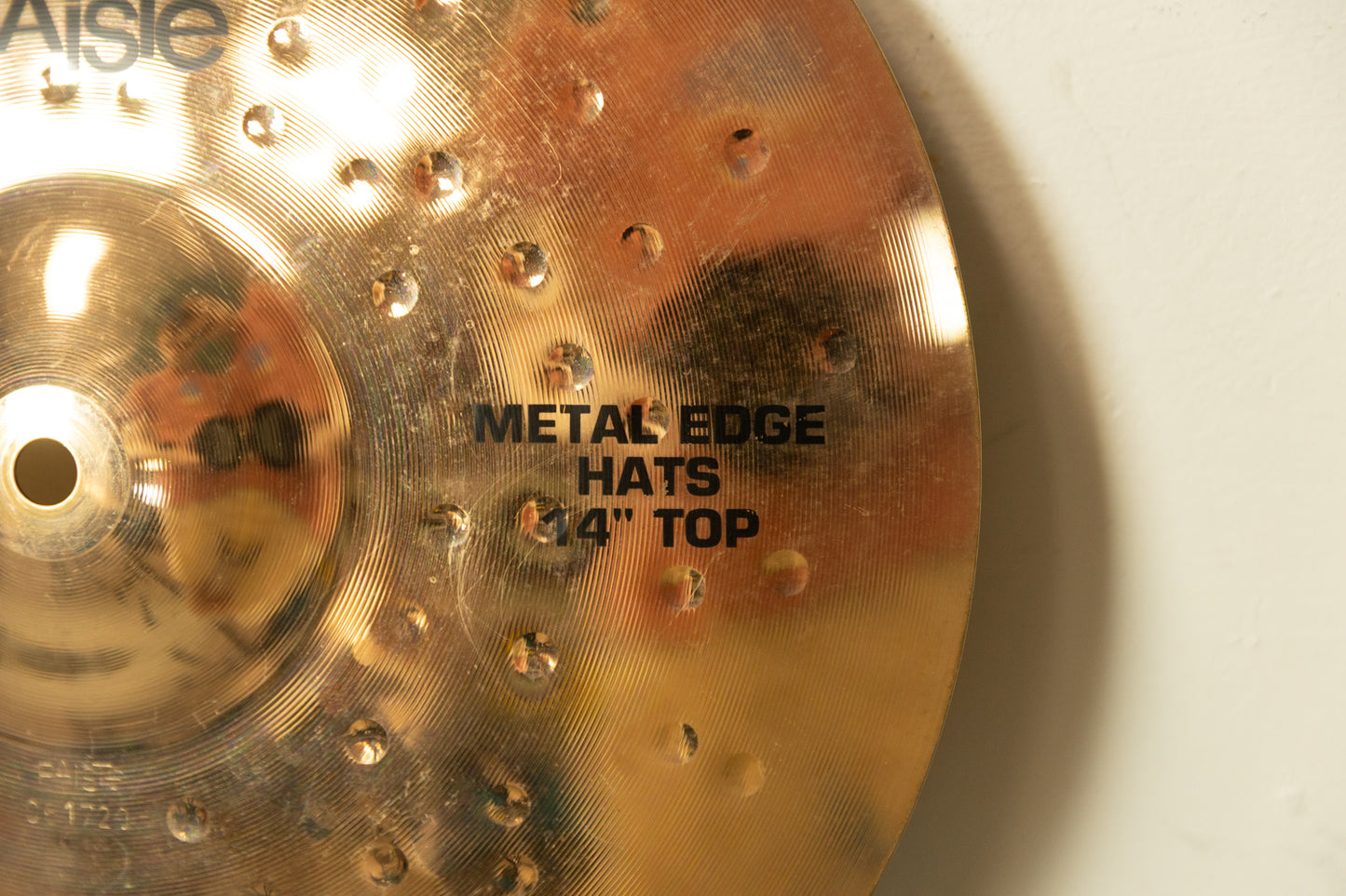Paiste 14" Alpha Metal Edge Hi Hat Cymbals 945g 1449g