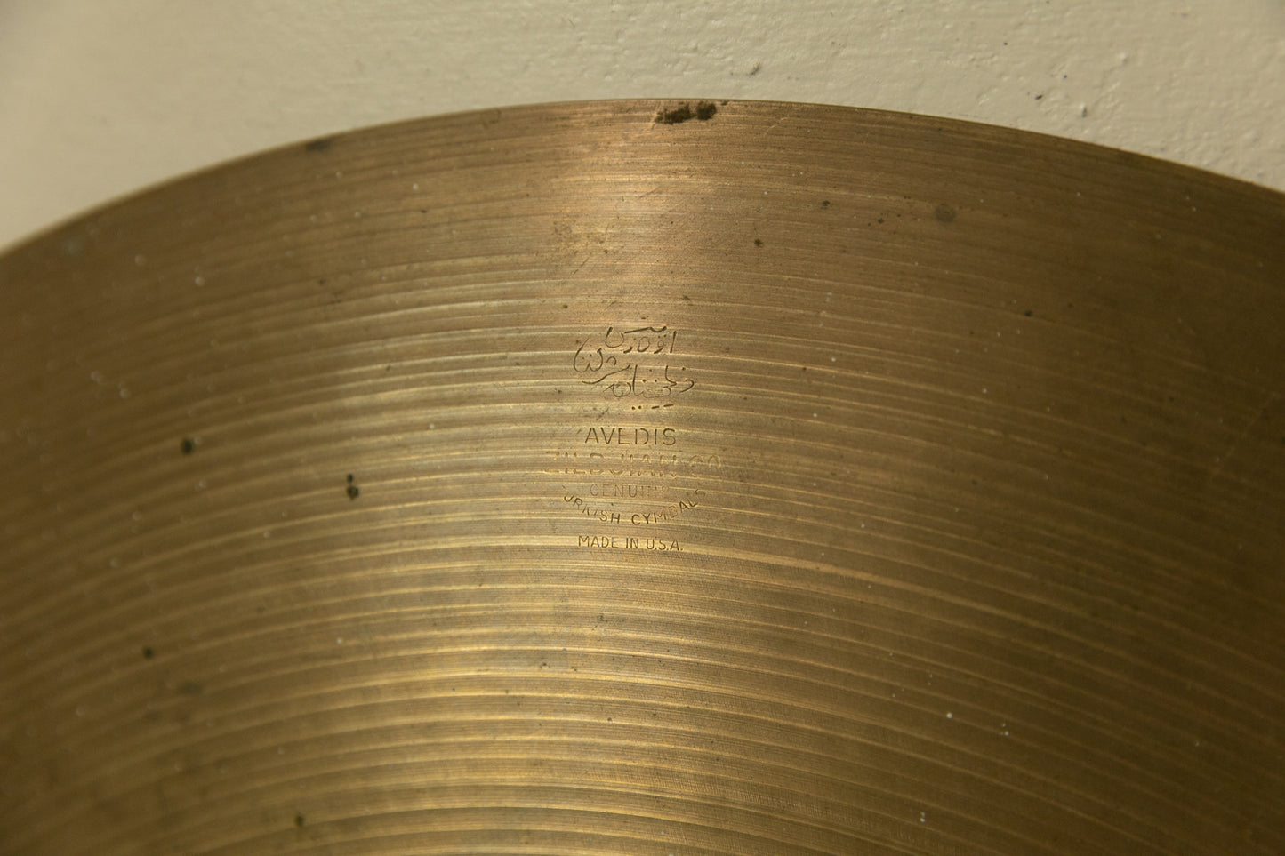 1960s Zildjian 22" A Ride Cymbal 2795g