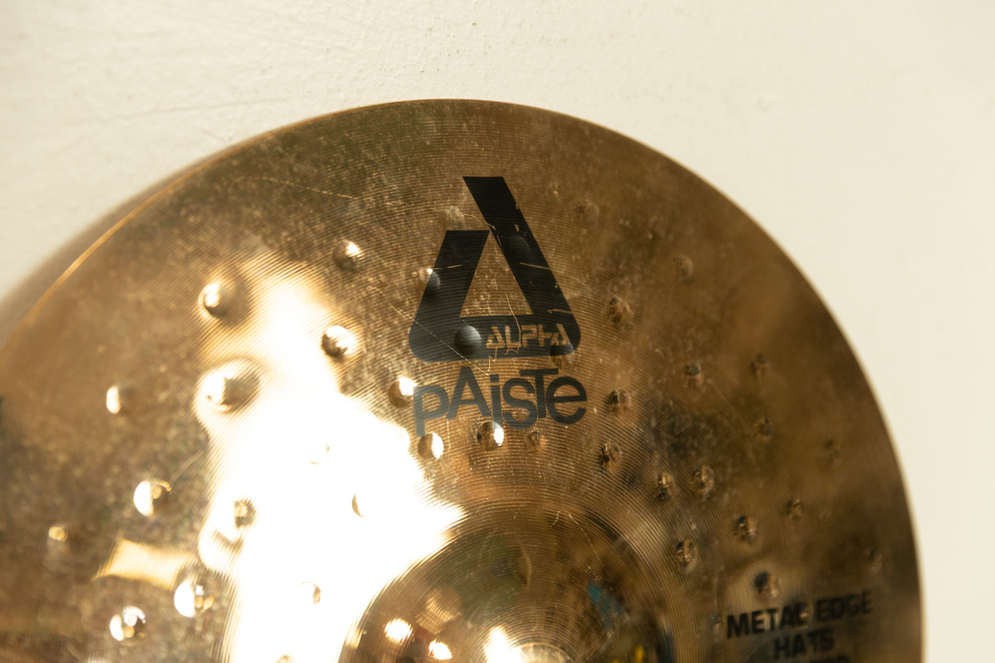 Paiste 14" Alpha Metal Edge Hi Hat Cymbals 945g 1449g
