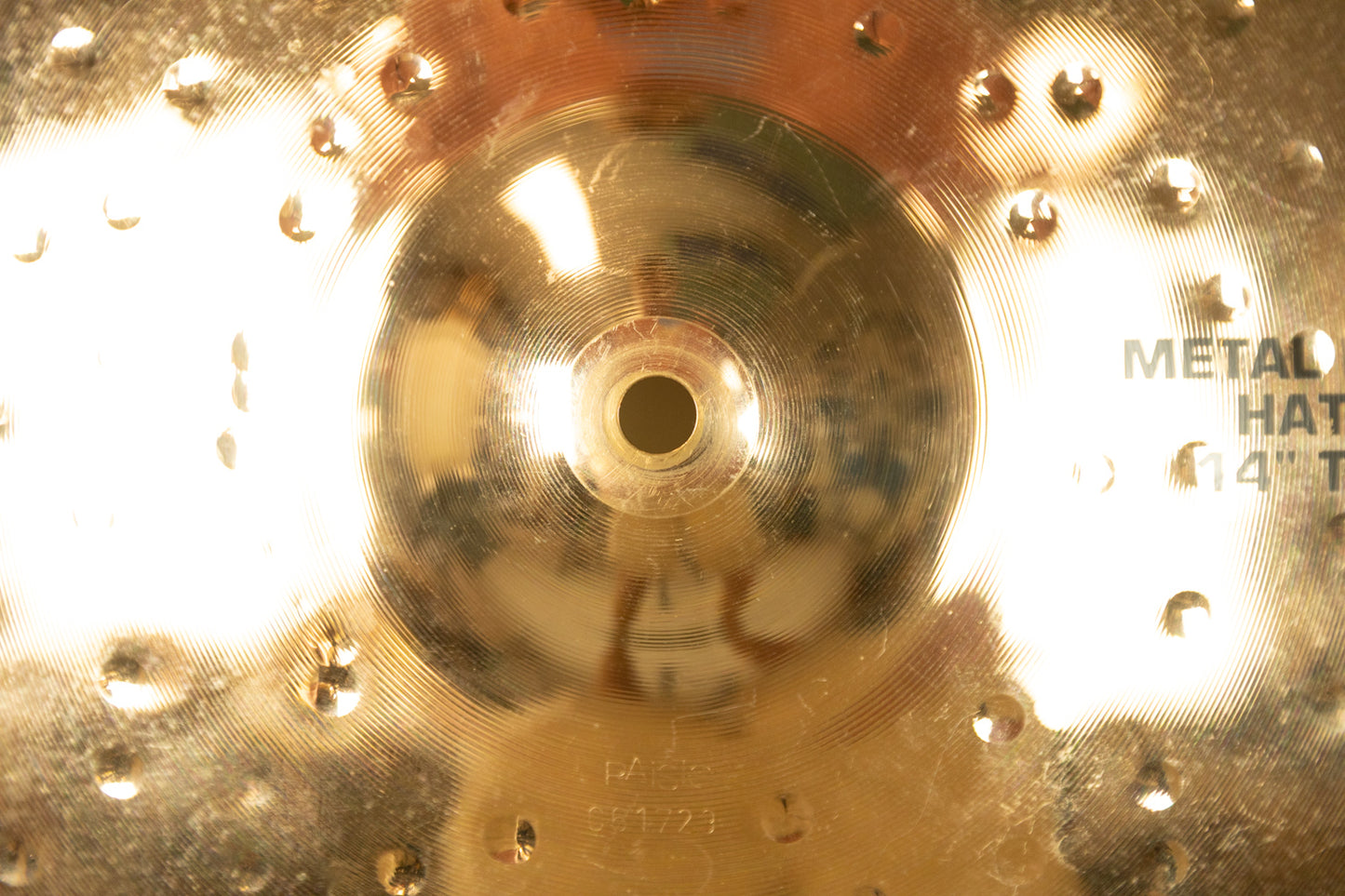 Paiste 14" Alpha Metal Edge Hi Hat Cymbals 945g 1449g