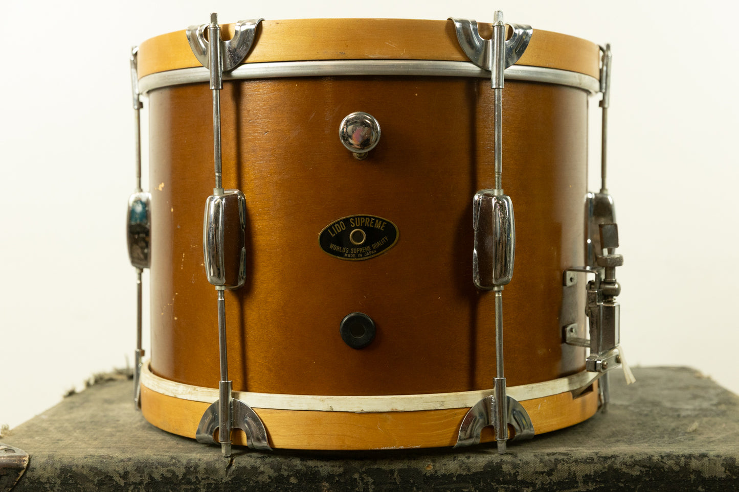 Vintage 10x14" Lido Supreme Marching Snare Drum