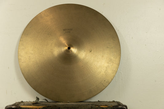 Zildjian 18" A Hollow Logo Medium Ride Cymbal 1660g