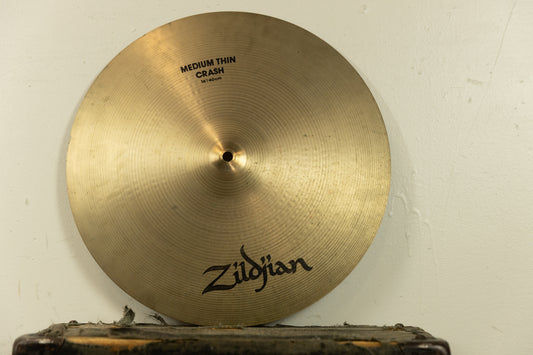 Zildjian 16" A Medium Thin "Co Stamp" Crash Cymbal 1131g